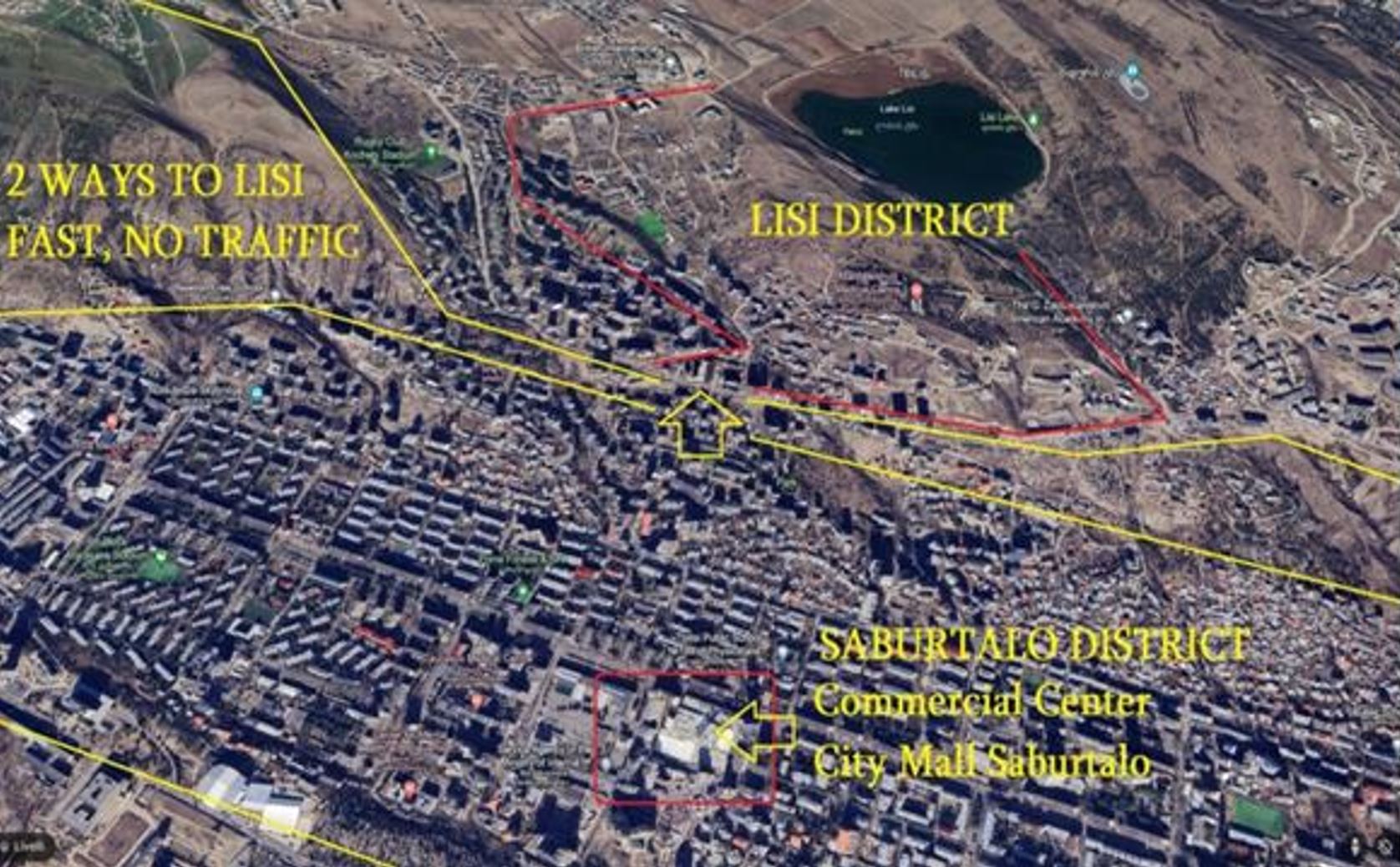 BLOX Nutsubidze complex building exterior in Tbilisi