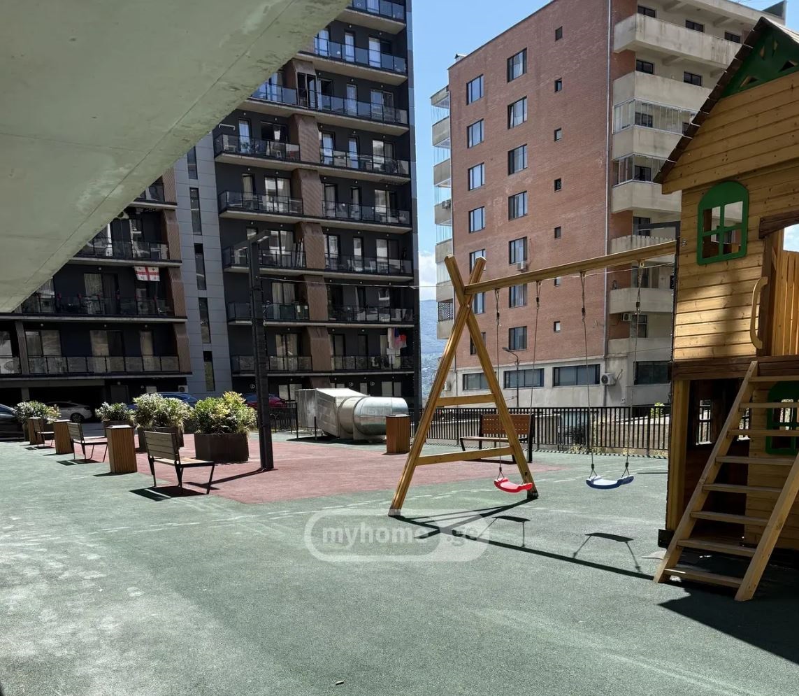 Balcony lighting at night