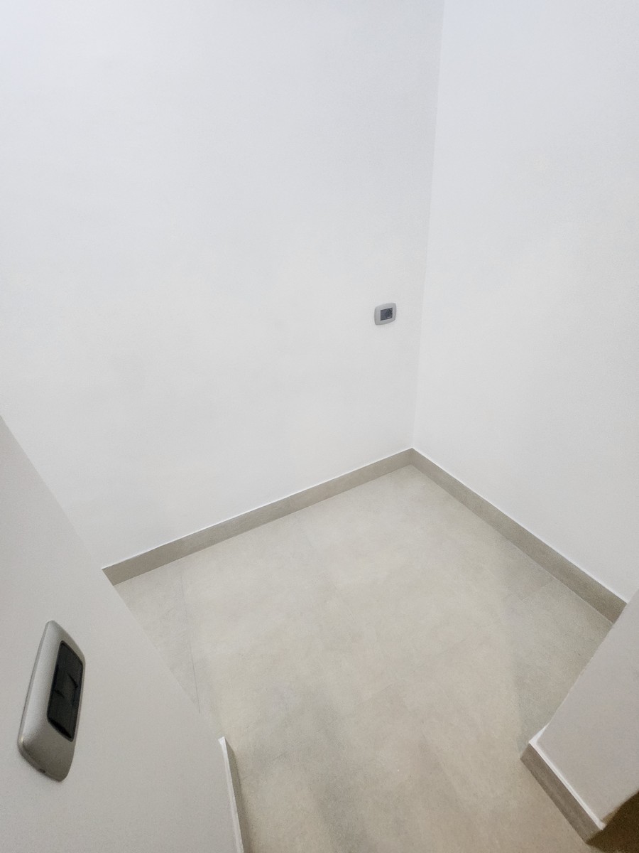 Master bathroom towel rack and accessories