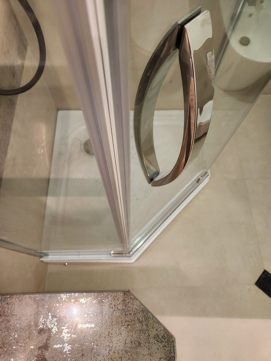 Powder room wall decor